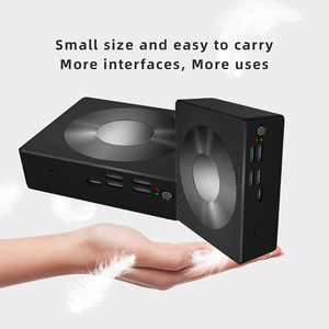 H8 I3 I5 I7 Mini Pocket PC produttore Desktop CPU linux os edge computing mini pc box computer
