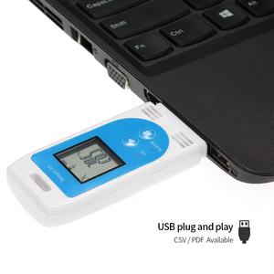 TempU 03物流モニタリング用の売れ筋多目的LCDディスプレイTemp & RHデータロガー - Product Image 3