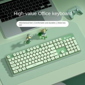 Teclado inalámbrico Langtu L1 con sensación mecánica, diseño silencioso, opción con cable retroiluminado para computadora portátil de escritorio para uso en la oficina de juegos - Product Image 5