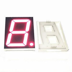 CE RoHS White 1 <strong>Digit</strong> 1&quot; 1.2&quot; 1.5&quot; 1.8&quot; 2.3&quot; 3&quot; 7 Segment LED Digital Clock Display - Product Image 6