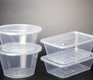 500ml Disposable Microwave clear pp Plastic <strong>Rectangular</strong> Food <strong>Container</strong> <strong>with</strong> <strong>Lid</strong> - Product Image 6