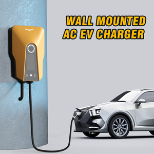 Simsukian Electric Vehicle Home Fast EV Charger 7kw Wall-mounted 32a Type 2 Charging Station LED Screen Display - Product Image 3