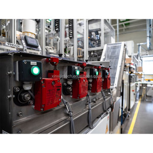 Schneider Automatische Steuert asten Schlüsselsc halter knopf XB5AW35M5-240 V -1NO 1NC Gelber Kippschalter Druck rück stell schlüssel mit Licht - Product Image 6