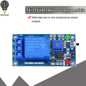 5V/12V 1 Channel <strong>Relay</strong> <strong>Module</strong> Thermistor Temperature Sensor <strong>Module</strong> - Product Image 5
