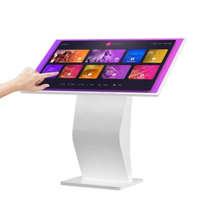 Pantalla interactiva de varios tamaños Pantalla tipo Android Máquina de consulta táctil LCD Todo en uno Información Publicidad Quiosco horizontal - Product Image 1