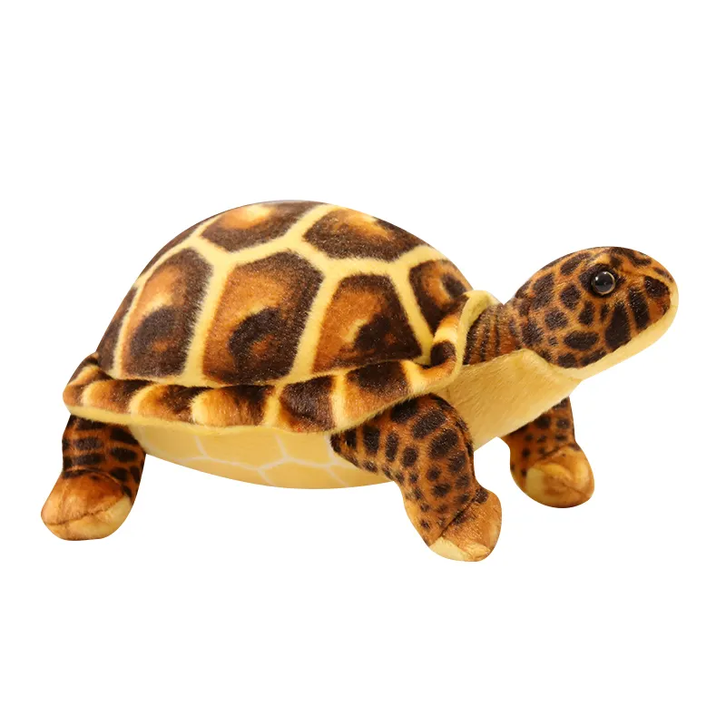 Personalizado al por mayor creativo suave realista tortuga felpa almohada animales marinos de peluche tortuga juguete de peluche para fiesta océano
