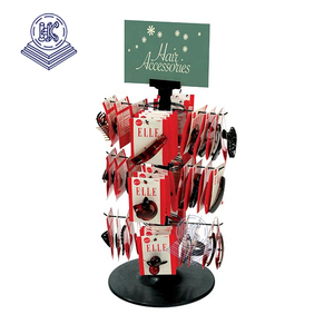 Tabelle metall 360 rotierenden shop display-ständer regal für hängen zähler schmuck display - Product Image 1