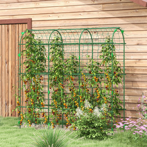 17 "X 72" X 72 "Outdoor-Garten gitter aus Metall mit Klettern etz