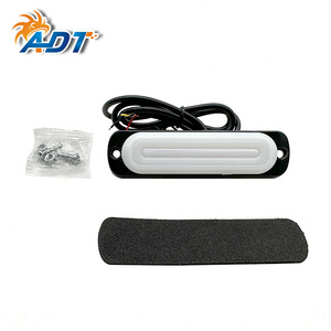 ADT กระพริบแฟลชไฟเตือน LED สีเหลืองอําพัน 12-24V ไฟสัญญาณเตือนฉุกเฉินแฟลชไฟเครื่องหมายด้านข้างรถบรรทุก - Product Image 1