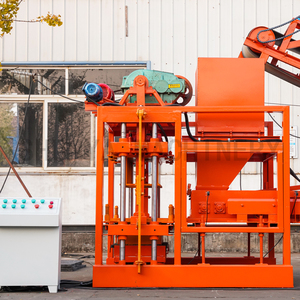 <strong>QTJ4</strong>-<strong>26C</strong> Interlocking Hollow <strong>Block</strong> Making <strong>Machine</strong> Paving Brick Cutting <strong>Machine</strong> with Engine Core Component - Product Image 4