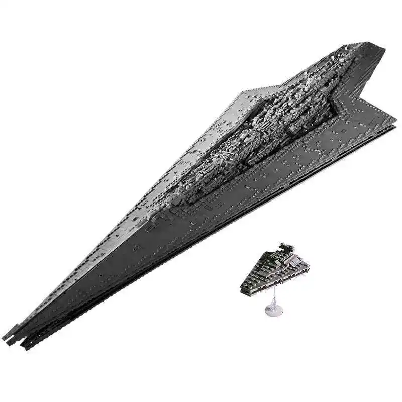 BlocX 13134 esecuzione classe Star Dreadnought Star Destroyer Warship plastica fai da te Technic Bricks Set Mini Building Blocks Toys