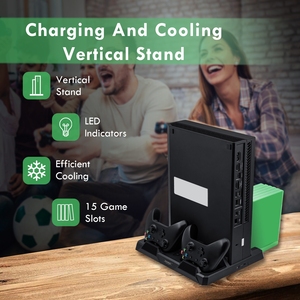 แท่นทำความเย็นอเนกประสงค์พร้อมไฟ LED สำหรับคอนโซล Xbox One/S/X - Product Image 6