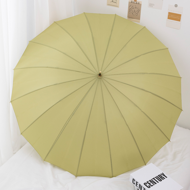 Parapluie droit 16k - Vert matcha