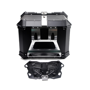Yüksek kaliteli 45L motosiklet kuyruk kutusu uygun motosiklet sandıklar top Box için motosiklet alüminyum kuyruk kutuları - Product Image 5