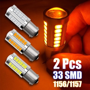 หลอดไฟ LED ท้ายรถยนต์33SMD 5630 P21W BA15S 1156,ไฟถอยหลังรถยนต์ไฟสัญญาณไฟเลี้ยว LED 1157 - Product Image 2