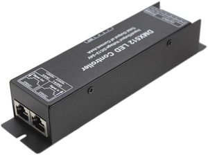 Tamaño pequeño DMX512 3CH Controlador de tira de luz de pantalla digital 5050 RGB RGBW DMX512 3 * 4A Decodificador - Product Image 2