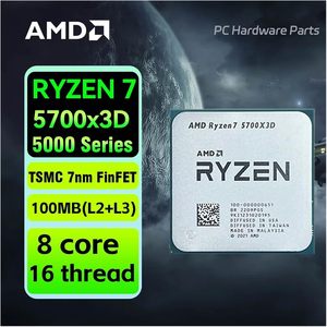 Original CPU Processor <strong>AMD</strong> R Y Z E n 7 5700x3d CPU <strong>3</strong> <strong>GHz</strong> AM4 Processor R7 5000 Serie <strong>8</strong> Core 16 Thread <strong>3</strong>.0 <strong>GHz</strong> Socket AM4 105W