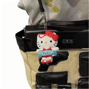 卸売り新品ハロースイミングKTぬいぐるみキーチェーンオーナメントPPコットン充填猫ペンダントぬいぐるみぬいぐるみ