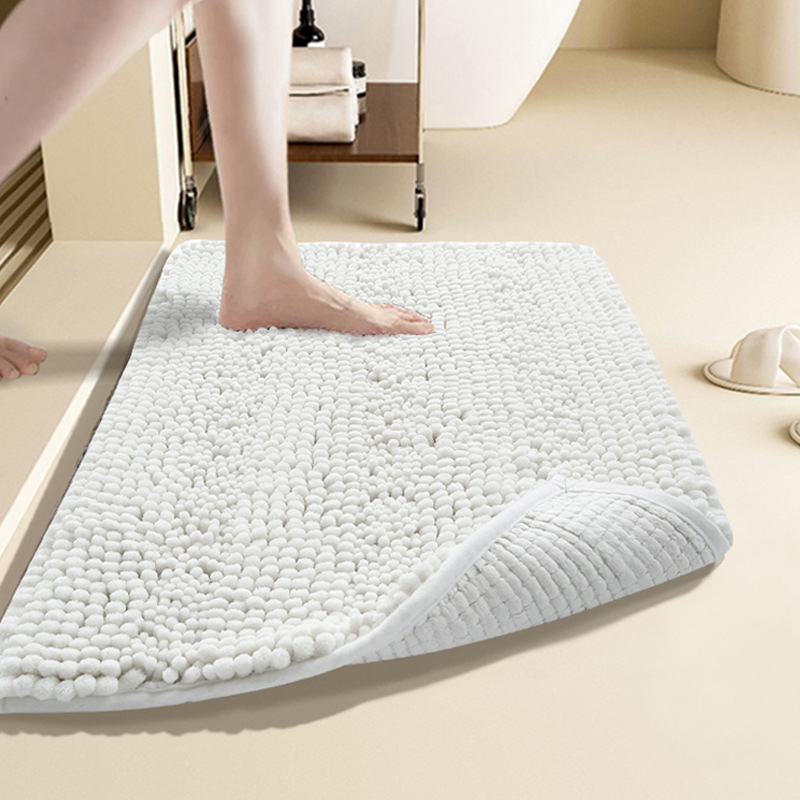 Coarse and fine chenille - off-white