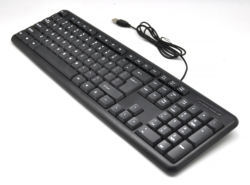 有线办公键盘KB251无灯全尺寸超薄多媒体键盘用于家庭办公 - Product Image 4