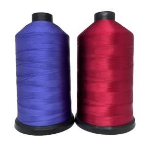 Hilo de coser Multicolor de alta resistencia, hilo de poliéster de alta tenacidad para máquina de coser, 75D/2 150D/3 210D/2 - Product Image 6