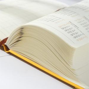 Cuaderno de cubierta de tela personalizado A5 A6, cuaderno de negocios grueso con impresión personalizada, cuaderno de diario para estudiantes con banda elástica - Product Image 4