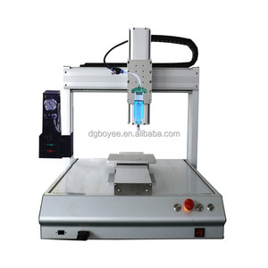 Otomatik epoksi reçine Ab tutkal Doming makinesi akıtma makinesi için yapışkan etiket - Product Image 4