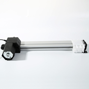 ליניארי חשמלי מפעיל 12v 200mm 400mm 500mm שבץ עבור טלוויזיה מעלית ממונע כורסת מנגנון