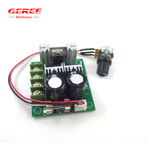 Regolatore di velocità del motore DC regolabile 12V-40V ampia tensione PWM modulo Controller del motore con fusibile 10A CCMHCW modulo di tensione - Product Image 2