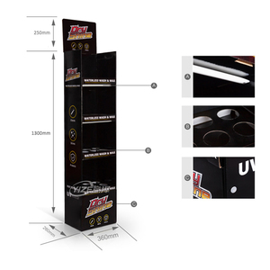 Benutzer definierte Papp ständer Paper Store Display Racks Pop Up Shop Display Hersteller Retail Cardboard Floor Display Stand - Product Image 3