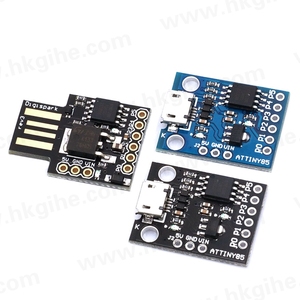 wholesale Blue Black TINY85 Digispark Kickstarter Micro Development Board ATTINY85 module for <strong>Arduino</strong> <strong>IIC</strong> <strong>I2C</strong> USB High quality - Product Image 1