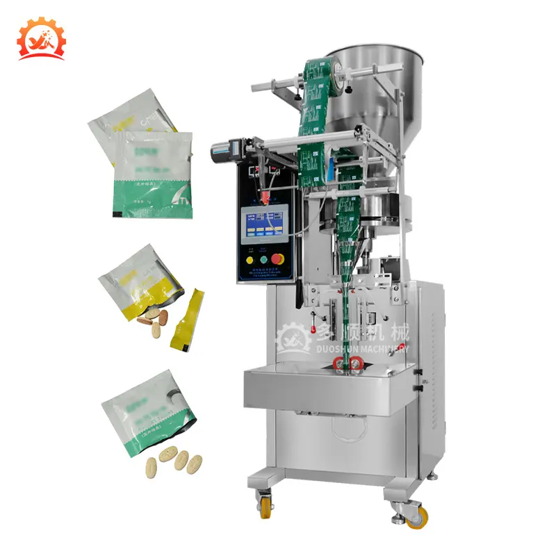 Granül toz çay Paprika gıda otomatik dolum sızdırmazlık kantitatif ambalaj cihazı için DXB-100K 1-100g paketleme makinesi