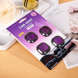 Benutzer definierte Düfte Four Pack Car Vent Lufter frischer Ätherisches Öl Liquid Automotive Aroma therapie Vent Clip Diffusor - Product Image 3