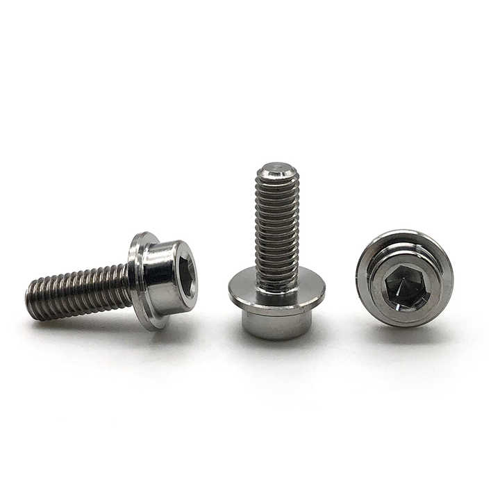Titanium Bolts Cnc Gr5 Metric Button Head Torx Screw Motorcycle Alloy Anodized M4 M5 M6 M8 M10 M14 Titanium Bolts