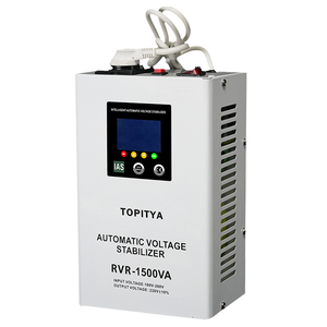 RVR-1500VA 220v SVC 1000W 2000W 5000W 1KVA 2KVA 5KVA Servo Motor güç regülatörü AC otomatik voltaj sabitleyici