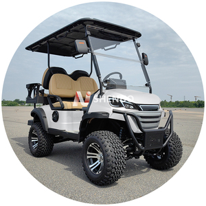 Hiệu suất cao xăng Golf giỏ hàng nhà sản xuất 4 + 2 người xăng Golf giỏ hàng - Product Image 1