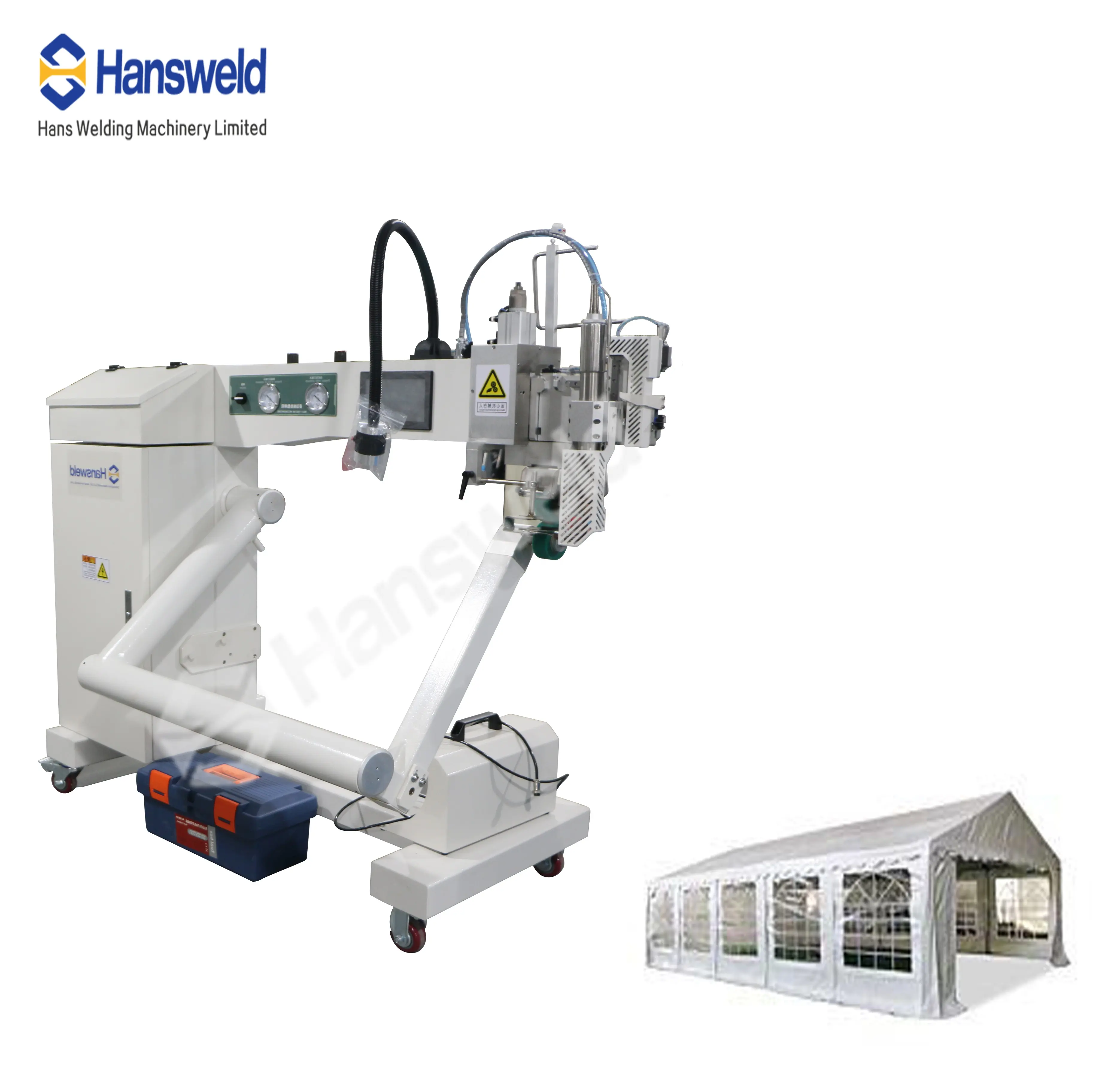 Multifunctional Hot air Hot Wedge Welding Machine High Frequency Raincoat Welding Machine For PVC Fabric