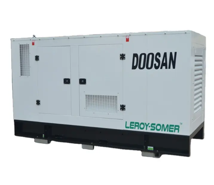 Gerador diesel de standby de 200kw alimentado por motor doosan