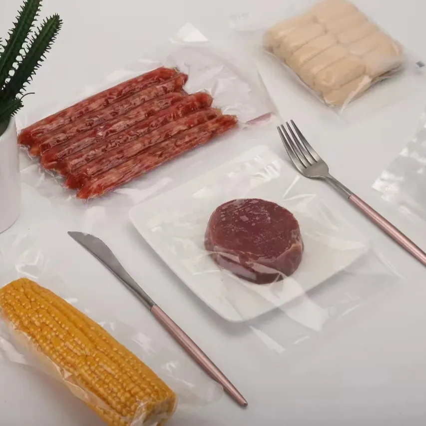 Naylon ambalaj filmi gıda ambalaj plastik vakum poşeti