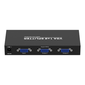 250MHz <strong>2</strong> Ports <strong>VGA</strong> <strong>Splitter</strong> for <strong>1</strong> Computer <strong>2</strong> Display <strong>1</strong> <strong>Input</strong> <strong>2</strong> <strong>Output</strong> <strong>VGA</strong> <strong>Splitter</strong> 1x2 Max 1920x1440 - Product Image 3