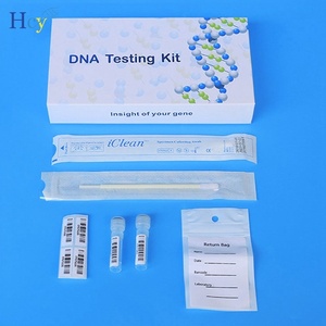 ICleanDNAホーム遺伝子検査キットサンプルコレクションキット人間用のフロック綿棒Ancestry DNAテストキット