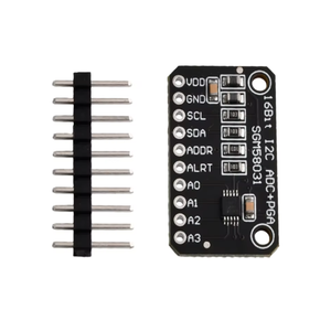 SGM58031 16-Bit-Hochpräzisions-I2C-Modul-Entwicklungsplatine 4-Kanal-ADC-Datenerfassungskonverter Elektronische Modul-Kits - Product Image 1