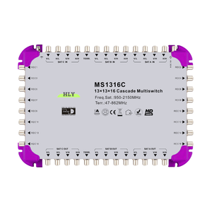 สวิตช์หลายตัว3 LNB อินพุต16ตัวรับสัญญาณเอาต์พุต CATV Splitter CATV 13X16ช่องสัญญาณแยกสัญญาณ CATV สวิตช์ LNB สวิตช์ Cascade 13 in 16 - Product Image 2