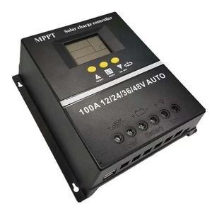 Smart 100A 80A 60A 12V 24V 48V 60V автоматический переключатель MPPT контроллер солнечной батареи - Product Image 1
