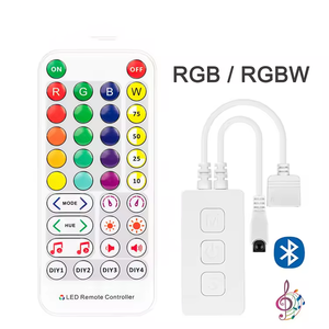 ESann BT 4PIN 5PIN App-Tasten Tasten Musik gruppierung Timer IR Remote LED RGB Rgbw Controller - Product Image 1