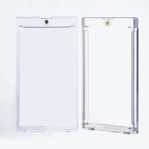 Thân Thiện Với Môi Rõ Ràng Acrylic Thể Thao Thẻ Bảo Vệ Trường Hợp 35pt Từ Thể Thao Kinh Doanh Chủ Thẻ Siêu Âm Văn Phòng Trường Nguồn Cung Cấp - Product Image 1