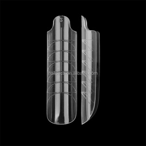 Üst Form çift sistem sahte tırnak uzatma büyük başparmak boyutu ayak tırnak uzatma İpuçları 12 şekil - Product Image 6