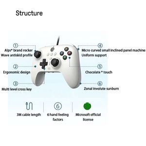 8Bitdo Orions จอยสติ๊ก,จอยสติ๊กแบบมีสายสำหรับเกม Xboxes Series X/s Xbox One Windows 10/11 Pc