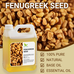 Alta Qualidade Frio Pressionado Orgânica Pele Cabelo Corpo Fenugreek Semente De Pepino Squalane Óleo 100% Puro Natural Transportadora De Óleo - Product Image 2