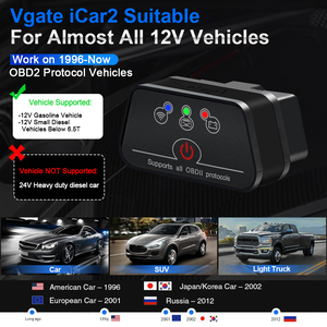 Hot Sale Vgate ICar2 WIFI OBD OBDII Scanner <strong>Code</strong> Reader All Car Diagnostic Tool for Android IOS - Product Image 2